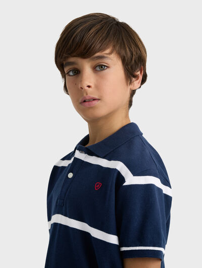 POLO SAILOR KIDS AZUL MARINO
